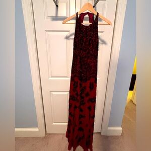 Elegant beaded formal gown/dress.